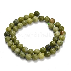 Natural Sinkiang Jade Beads Strands&nbsp;G-L642-F06-8mm