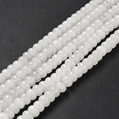 Natural White Jade Beads Strands&nbsp;X-G-D481-17A