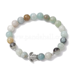 4Pcs 4 Styles Gemstone Beaded Stretch Bracelets&nbsp;BJEW-JB11100