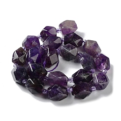 Natural Amethyst Beads Strands&nbsp;G-C182-16-01