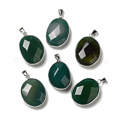 Natural Agate Dyed Pendants&nbsp;G-M415-02P