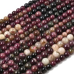 Natural Multicolor Tourmaline Beads Strands&nbsp;G-A293-B04-01
