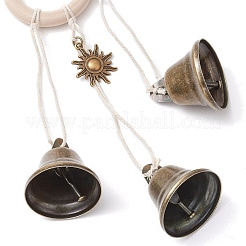 Iron Bell Pendant Decoration&nbsp;HJEW-JM02480