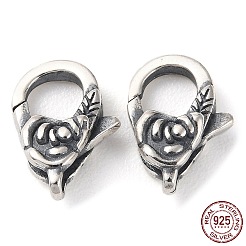 925 Thailand Sterling Silver Lobster Claw Clasps&nbsp;STER-D003-21AS