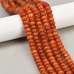 Dyed Natural White Jade Beads Strands&nbsp;G-G107-A26-01