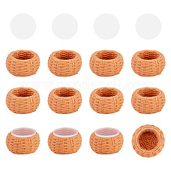 12Pcs Miniature Resin Basket&nbsp;DIY-TA0016-07