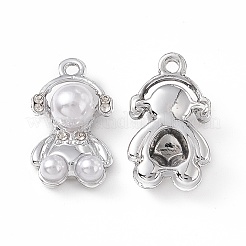 ABS Plastic Imitation Pearl Pendants&nbsp;PALLOY-K259-06P