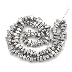 Electroplate Non-magnetic Synthetic Hematite Beads Strands&nbsp;G-T061-102N