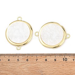 Alloy Acrylic Disc Links Connector Charms&nbsp;AL-E003-07A