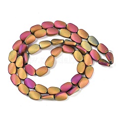 Electroplate Glass Beads Strands&nbsp;EGLA-C009-01B-FP01