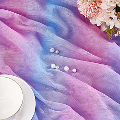 Rainbow Color Polyester Mesh Fabric&nbsp;DIY-WH0504-162A