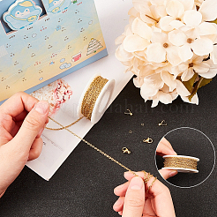 DIY 304 Stainless Steel Necklace Making Kits&nbsp;DIY-UN0001-85