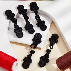 20 Pairs Handmade Chinese Frogs Knots Buttons&nbsp;BUTT-BC0001-06B