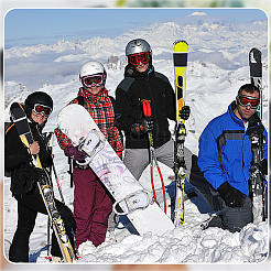 10Pcs EVA with Nylon Snowboard Straps&nbsp;FIND-CN0002-28