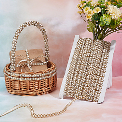 Wave Pattern Polyester Lace Ribbon&nbsp;OCOR-WH0047-72