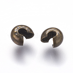 Iron Crimp Beads Covers&nbsp;X-IFIN-H029-NFAB-NF