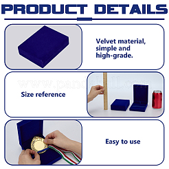 Velvet Medal Gift Box&nbsp;CON-WH0130-01A