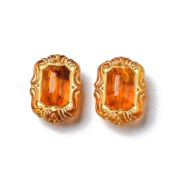 Imitation Amber Transparent Acrylic Beads&nbsp;X-MACR-D071-02H