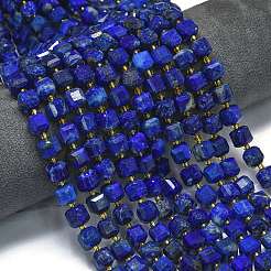 Dyed Natural Lapis Lazuli Beads Strands&nbsp;G-K389-A36-01