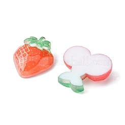 80Pcs 2 Styles Transparent Resin Cabochons Sets&nbsp;CRES-FS0001-07