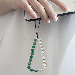 1Pc Plastic Imitation Gemstone Bead Mobile Straps&nbsp;HJEW-LP0002-37
