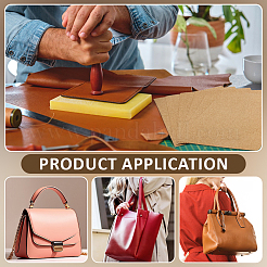 Blended Leather Handicraft Liner Roll for Bags and Purses Material&nbsp;DIY-WH0622-756D