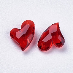 Transparent Acrylic Charms&nbsp;X-MACR-G055-11mm-41X