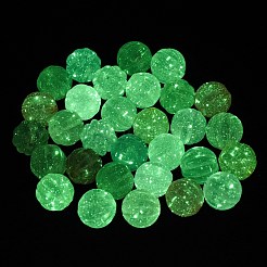 Luminous Transparent Acrylic Beads&nbsp;LACR-S001-02