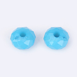 Opaque Acrylic Beads&nbsp;X-SACR-R014-12