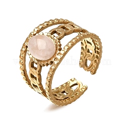 304 Stainless Steel Cuff Open Rings&nbsp;RJEW-F213-03G-09