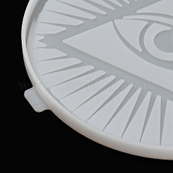 Eye of Providence/All-seeing Eye DIY Silicone Statue Mold&nbsp;LS-AJEW-D052-02
