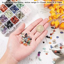 Natural Gemstone Chips Beads&nbsp;G-NB0001-53