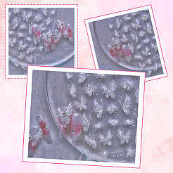 Butterfly Pattern PET Nail Art Stickers&nbsp;MRMJ-WH20017-011A