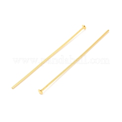 Brass Flat Head Pins&nbsp;KK-F824-114D-G