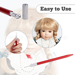 Doll Hair Rooting Holders Tool Set&nbsp;TOOL-WH0159-18A