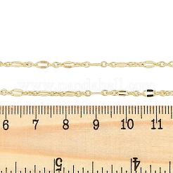 Rack Plating Brass Dapped Chain Necklaces for Women&nbsp;LS-NJEW-H049-04G