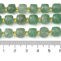 Natural Green Strawberry Quartz Beads Strands&nbsp;G-Q010-A20-01