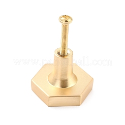 Hexagon with Marble Pattern Brass Box Handles & Knobs&nbsp;DIY-P054-C10