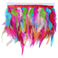 1 Bundle Fashion Feather Cloth Strand Costume Accessories&nbsp;DIY-GF0012-60