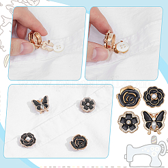 Alloy Enamel Cufflinks&nbsp;BUTT-NB0002-22A
