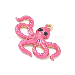 304 Stainless Steel Enamel Pendants&nbsp;STAS-Q119-19G-01