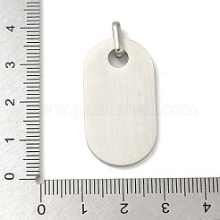 Anti-Tarnish 304 Stainless Steel Pendants&nbsp;STAS-G346-18P