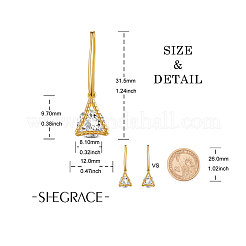 Brass Dangle Earrings&nbsp;JE721C