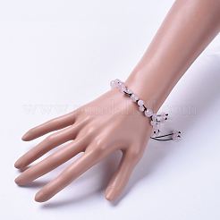 Adjustable Nylon Cord Braided Bead Bracelets&nbsp;BJEW-JB04520-01