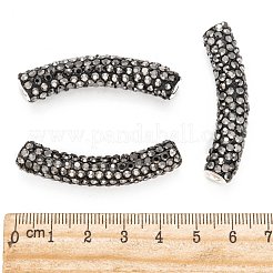 Brass Middle East Rhinestone Beads&nbsp;RB-C1300-1