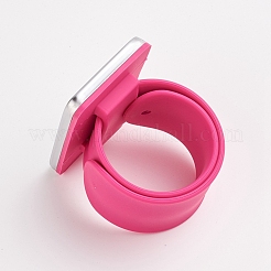 Magnetic Silicone Wrist Strap Bracelet&nbsp;X-BJEW-WH0009-09B