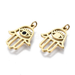 304 Stainless Steel Enamel Charms&nbsp;STAS-S116-372A-G