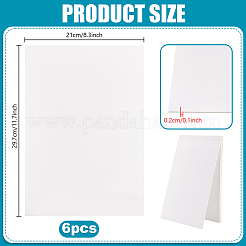 Rectangle Cardboard&nbsp;DIY-WH0671-085B