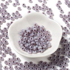 Imitation Jade 3/0 Glass Seed Beads&nbsp;SEED-Z001-A-A03