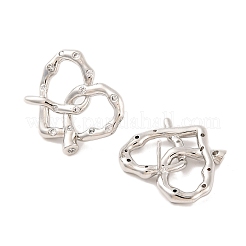 Brass Stud Earrings for Women&nbsp;EJEW-U015-22P-02